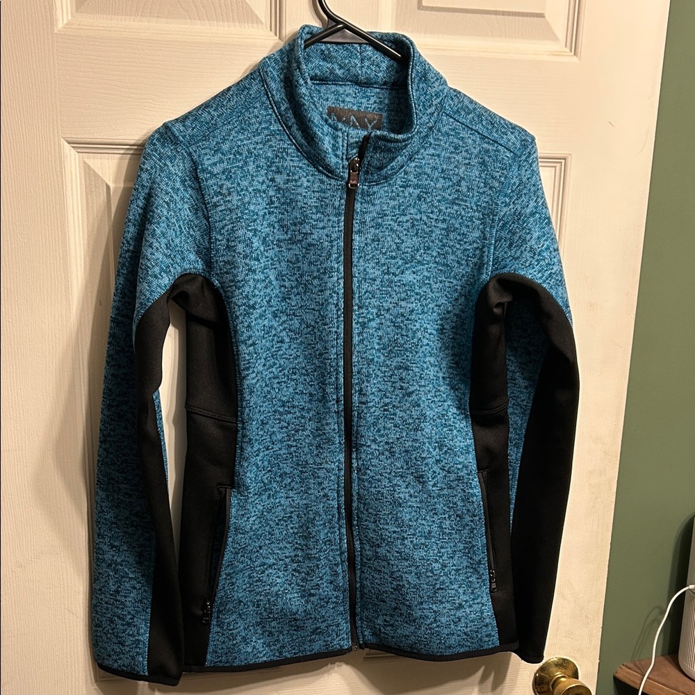 Marc New York Blue and Black Zip-Up